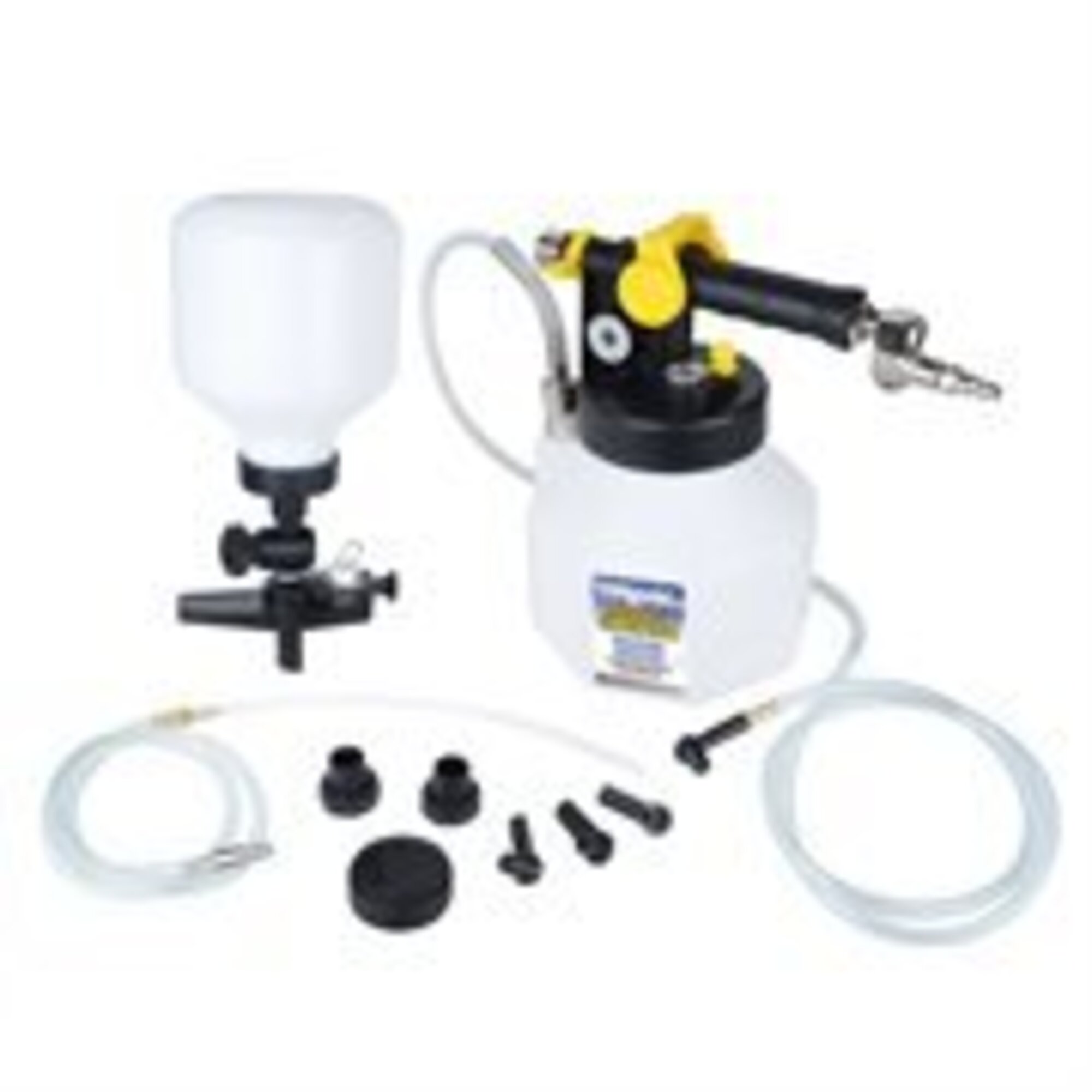 Mityvac Premium Vacuum Brake Bleed Kit — 1-Person Operation, 2.5-Liter Capacity, 30 PSI, Model# MITMV7135
